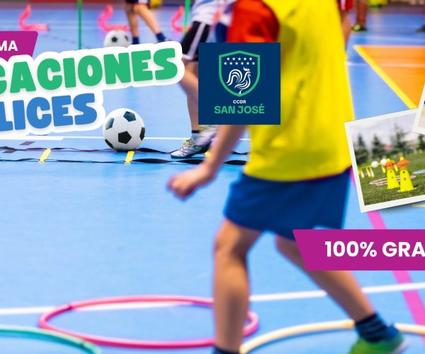 CCDR San José invita a participar del programa gratuito “Vacaciones Felices”