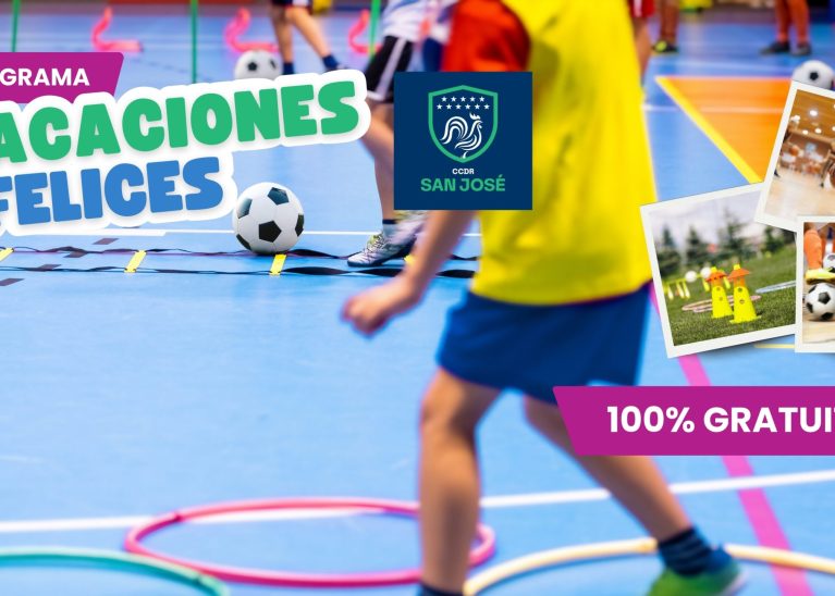 CCDR San José invita a participar del programa gratuito “Vacaciones Felices”